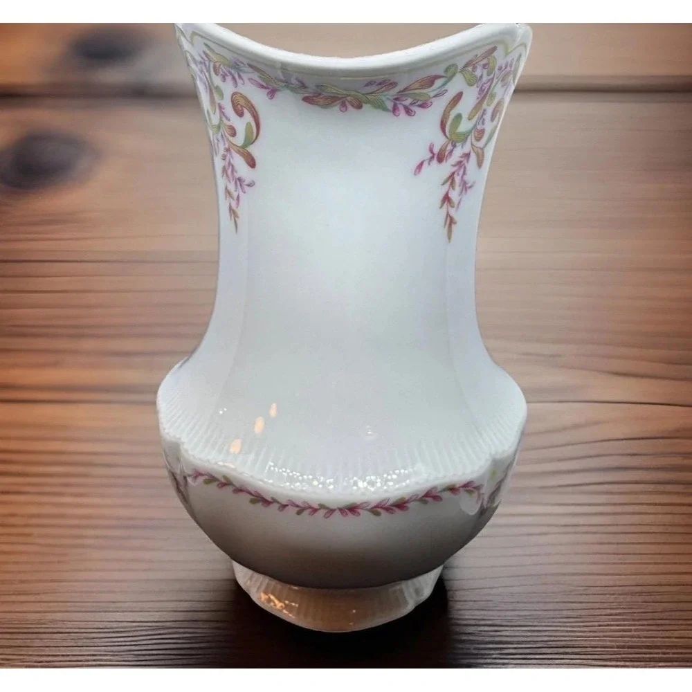 VTG Haviland Limoges France Pitcher Floral CARIGNAN Double Mark 7.5